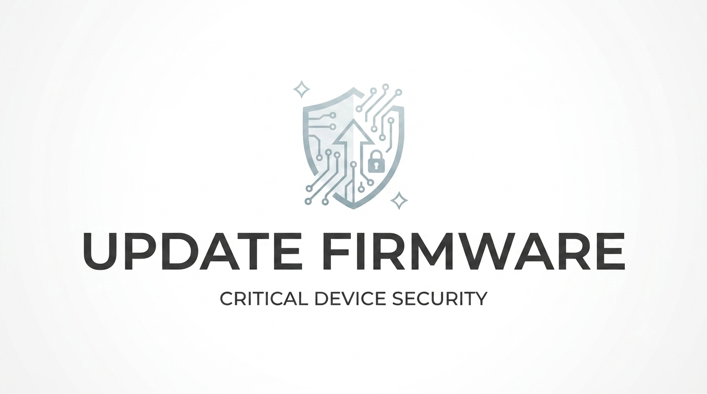 A simple icon representing firmware updates